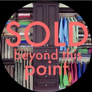 All items SOLD beyond this point