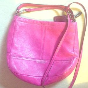 Pink Cross Body Coach Purse