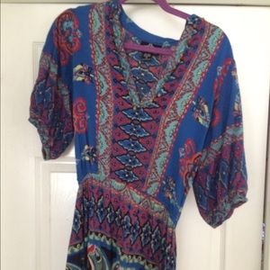Boho chic Angie brand long top