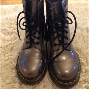 Pewter Dr. Martens