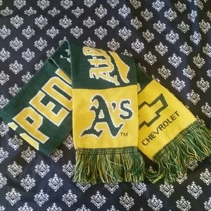 A's scarf