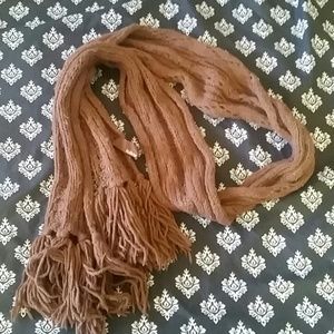 Hollister brown scarf