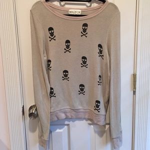 Wildfox skull sweater