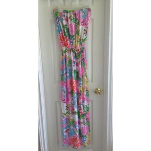 BRAND NEW Nosie Posey Strapless Maxi Sz Small