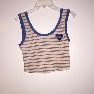 Stripe Billabong Tank NWT