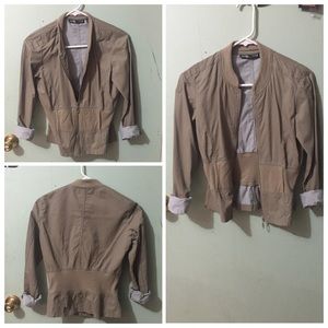 Beige jacket