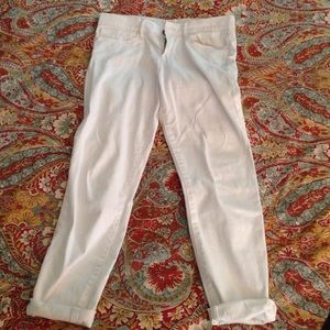 White Gap legging jeans