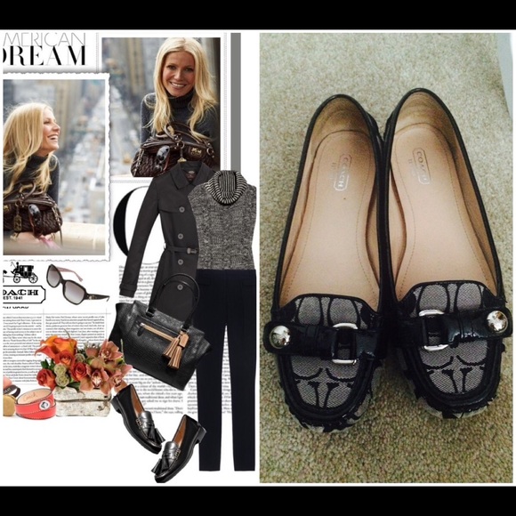 Coach loafer flat 👌👌👌