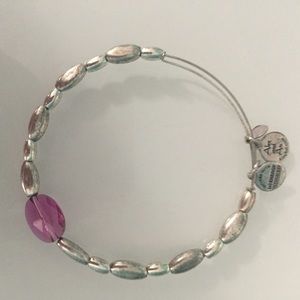 Alex and Ani Silver Beaded Bracelet. Lightly Worn.