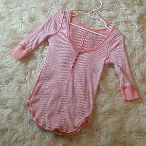 Free People Slub Henley Top