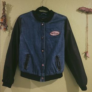 Letterman style jacket