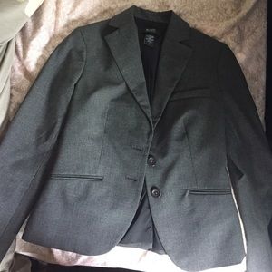 Body by Victoria's Secret charcoal suit jacket, S2