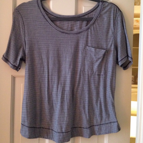 Striped Lululemon Calm Tee