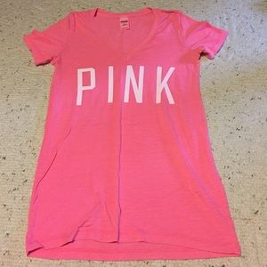PINK vneck