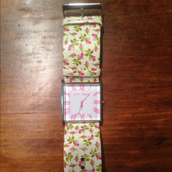 Betsey Johnson Garden Flower band watch - Picture 2 of 3