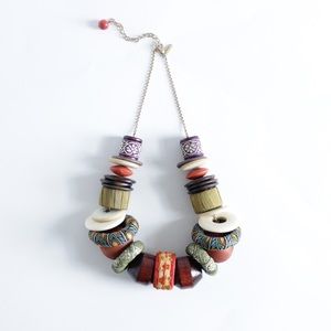 ANTHROPOLOGIE Lenora Dame Necklace