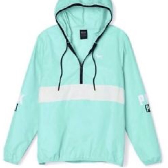 VS Pink Mint blue Anorak