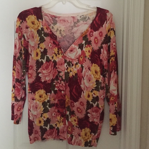 Flower cardigan