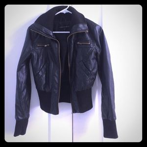 Pleather jacket