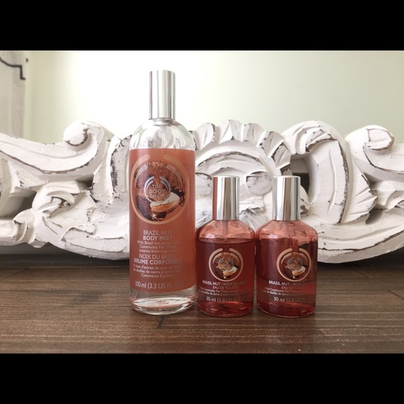 The body shop Brazil nut perfume