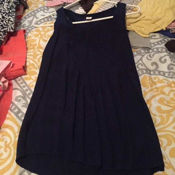 Navy blue tank