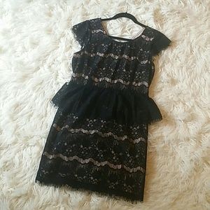Anthropologie Elsa Peplum Dress (Petite)