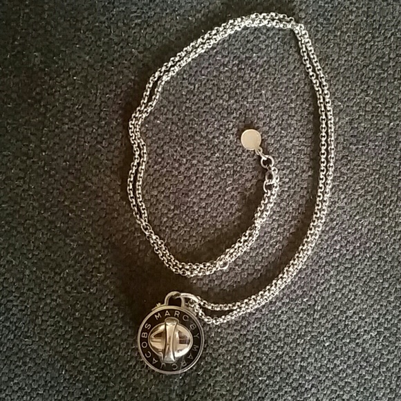 Marc by Marc Jacobs clock necklace