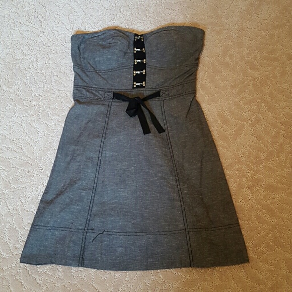 Guess Dresses & Skirts - Jet black denim guess dress