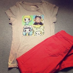 Tokidoki and Marvel t-shirt