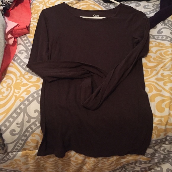 Brown shirt