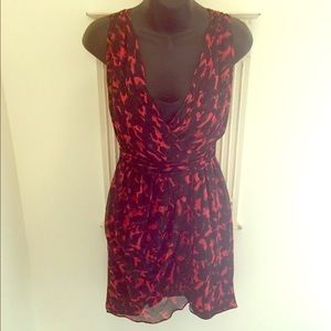 WAVERLY GREY dress, stunning 100% silk chiffon💃🏻