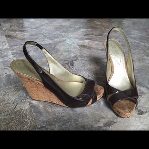 Size 7.5 Heel height 4.5" Guess