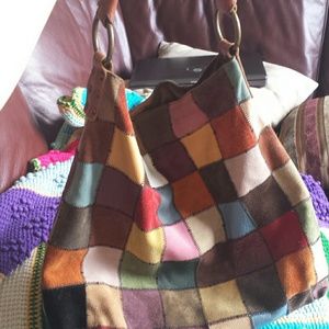 Patchwork handbag - lucky brand