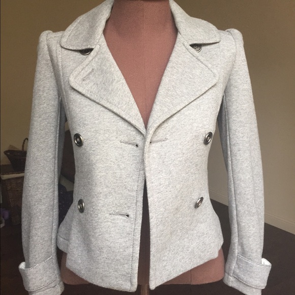 CHIC-CASUAL SOFT GREY BLAZER