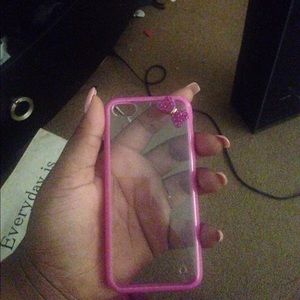 iPhone 5c pink case