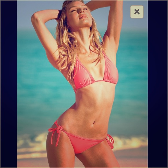 Victoria's Secret Other - NWOT VS Beach Triangle Black Bikini Set & Bonus