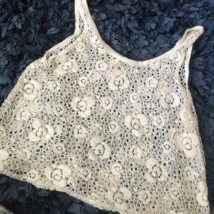 Cream see threw tank