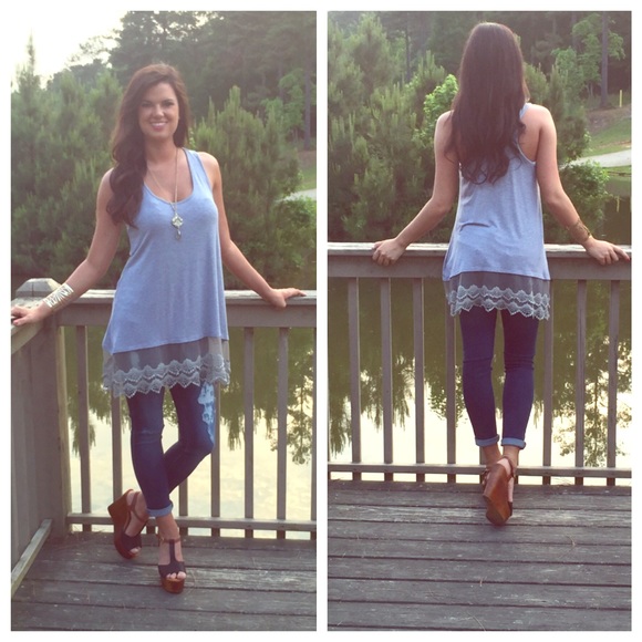 Tops - Knit and Lace Top