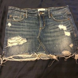 Abercrombie & Fitch jean skirt