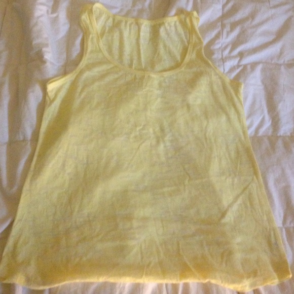 Yellow tank