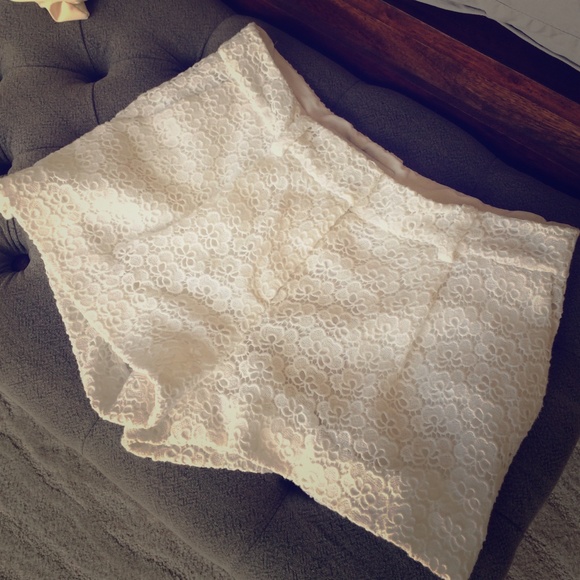 Diane von Furstenberg Pants - DVF eyelet shorts NWOT