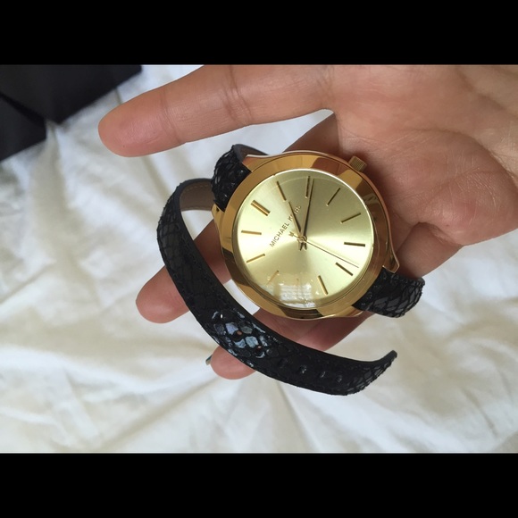 Michael Kors Brand New Black Strap Watch