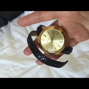 Michael Kors Brand New Black Strap Watch