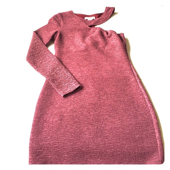 plum party dress
