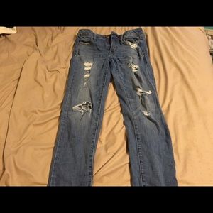 🌼American eagle distressed jeggings size 6 🌷