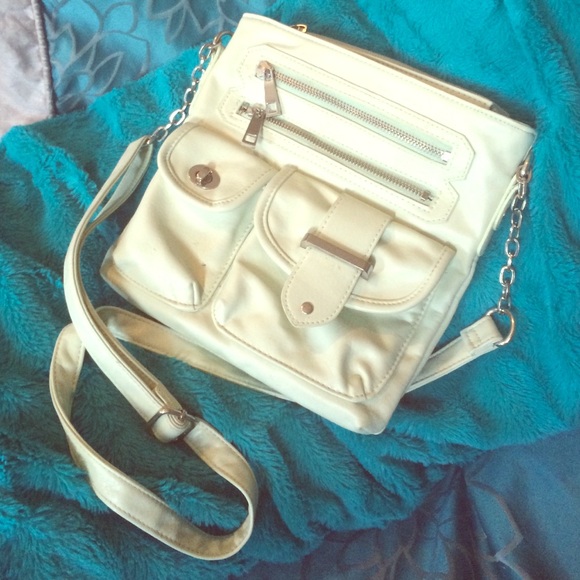 Mint green crossbody purse