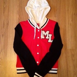 Comfy varsity jacket