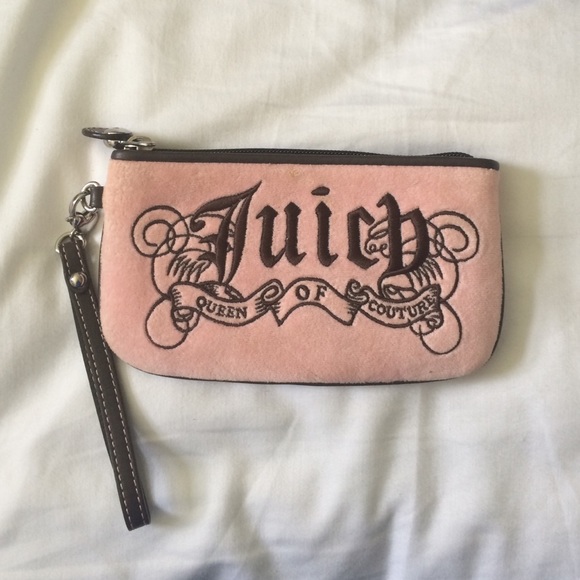 Authentic juicy couture wristlet - Picture 1 of 3