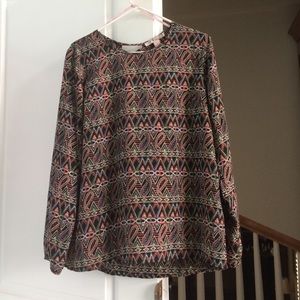 Long sleeved Graphic Top