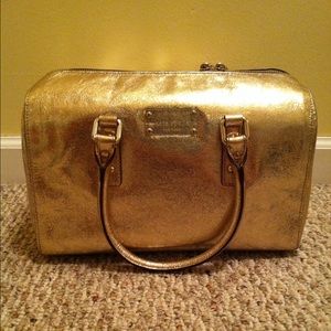 Kate Spade Melinda Satchel - Gold